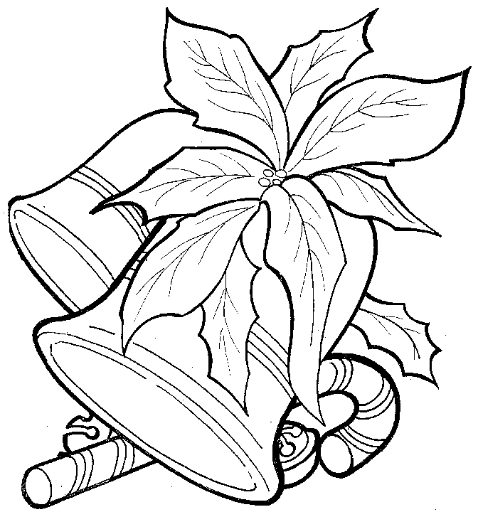 Christmas Bells coloring page
