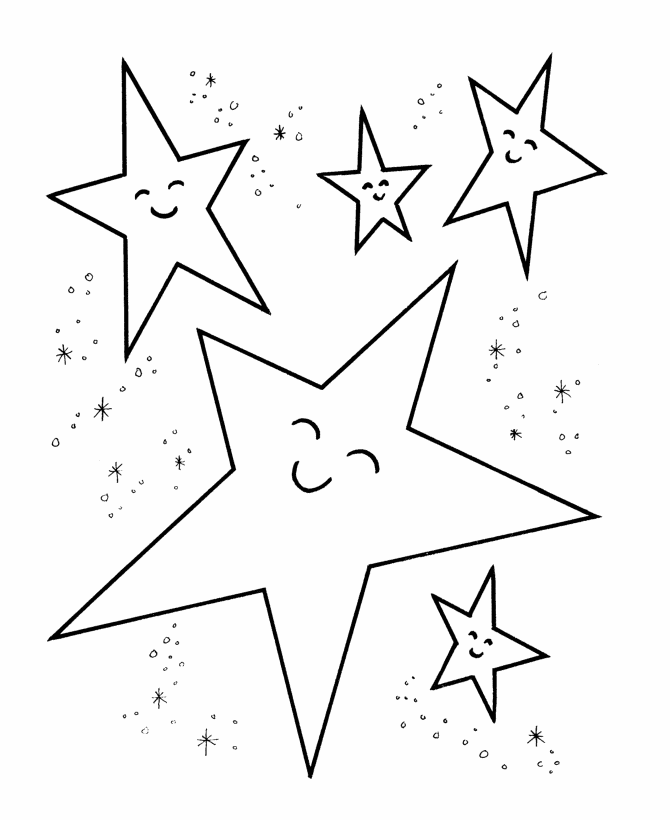 Stars to color