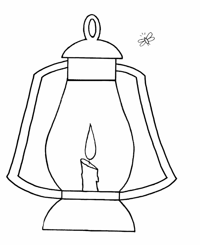 Lantern to color